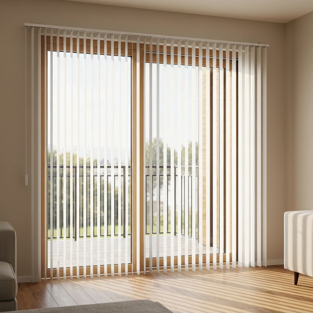 Blinds installation in Living Room - Montreal